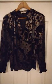 Top/Ladies Velvet Top