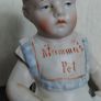 antique German piano baby bisque Image 3