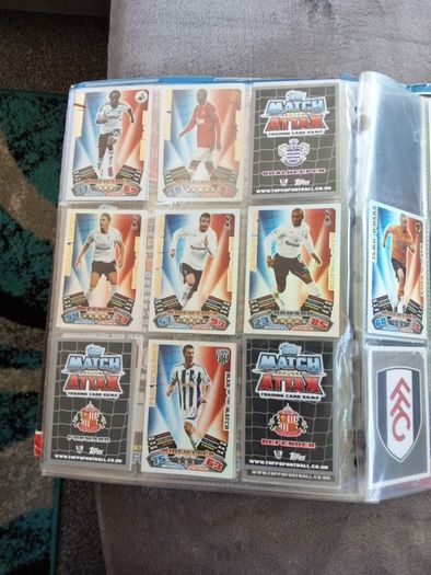 Match attax 2011 2012 cards