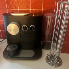 Nespresso Expert Coffee Machine (Original Pods) + Free Pod Rack