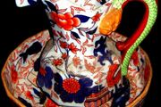 Vintage Ringtons Imari Patterned Jug &amp; Bowl