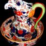 Vintage Ringtons Imari Patterned Jug & Bowl Image 9