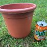 Plastic terracotta flower pot Image 4
