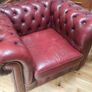 Authentic Chesterfield Leather Armchair Image 4