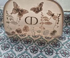 VINTAGE Christian Dior Makeup Bag Jr