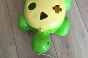 Toddler Fisher Price Pull on Turtle Shapes sorter