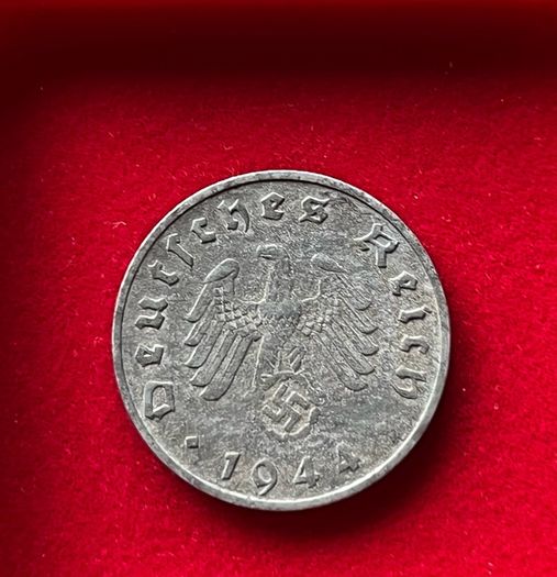 Germany 1944 F, 10 Reichspfennig WWII Coin