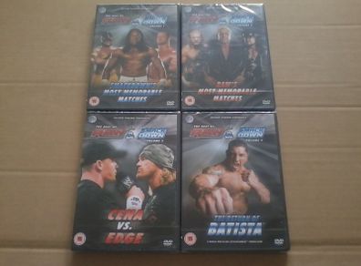 WWF / WWE The Best of Raw & SmackDown 1 - 4 DVD Collection