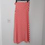 M&S Autograph red and white strapless dress Image 3