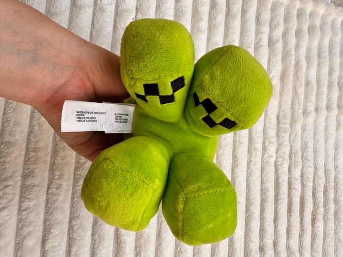 Mattel Minecraft Creeper Plush approx. 23 cm. Used 2023 Please see photos
