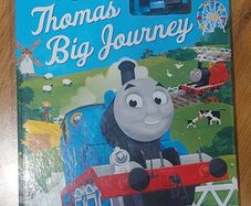Thomas' Big Journey Wind up book with track and train
