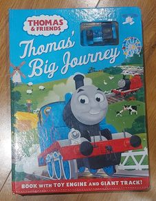 Thomas' Big Journey Wind up book with track and train