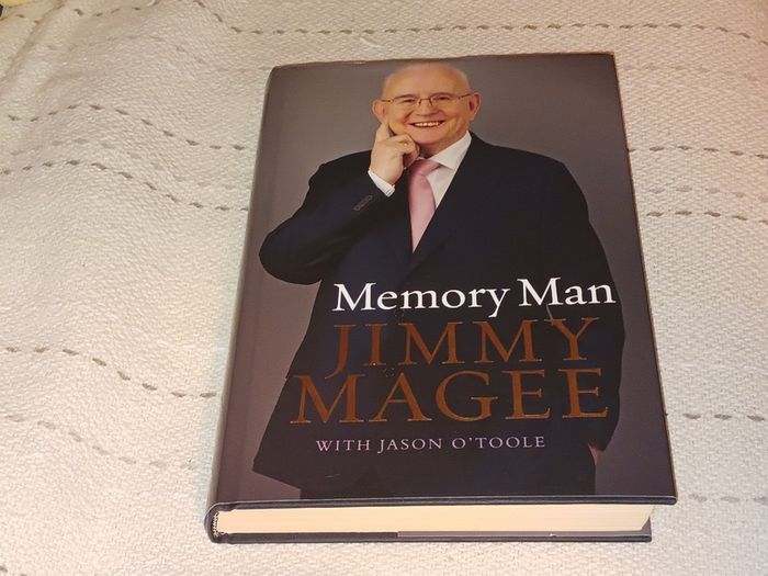 Special Postal Offer Jimmy Magee Memory Man Autobiography For Sale Here