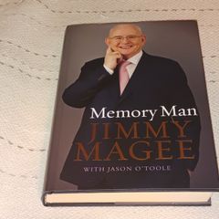 Special Postal Offer Jimmy Magee Memory Man Autobiography For Sale Here