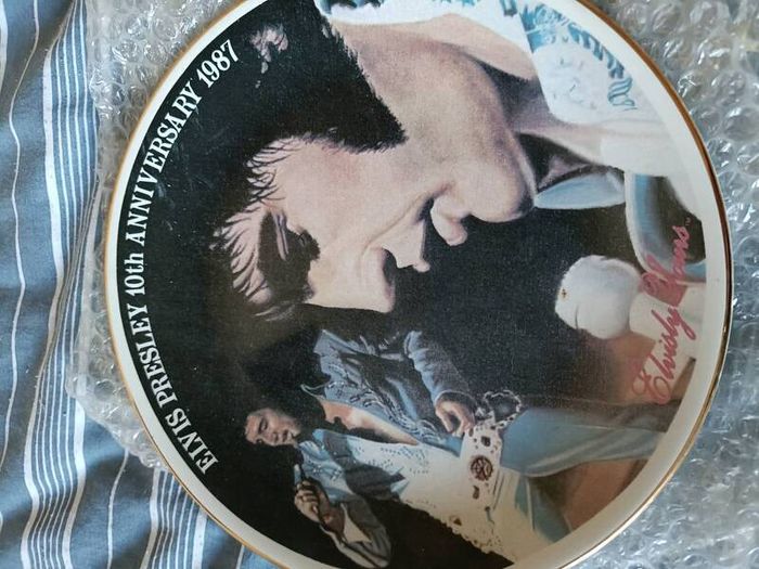 Elvis Collector Plates - Fine Bone China