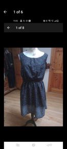 New look inspire Black dress. Elasticated waist Like new..