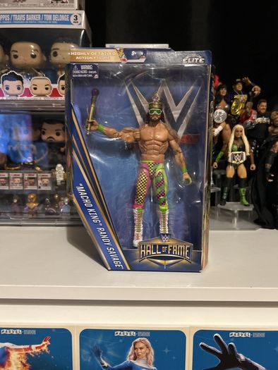 Macho Man Randy Savage HOF WWE fig