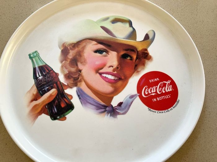 Coca Cola French Tray Rare