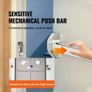 Push Bar Door Locks, Stainless Steel Panic Bars for Exit Doors, with Exterior Lever and 3 Keys, Push Bar Panic Exit Device Door Hardware for Metal Wood Door, for Left and Right Handed Doors Image 2