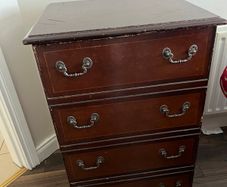 Vintage Record Player Cabinet