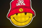 Old Skool Smiley Face Lightbox