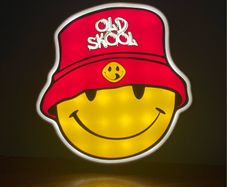 Old Skool Smiley Face Lightbox