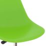Swivel Dining Chairs 4 pcs Green PP Image 7