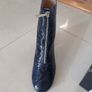 Whistles - Rowan Leather Zip Front Boots - Blue Black - UK 5 - RRP 285 Image 8