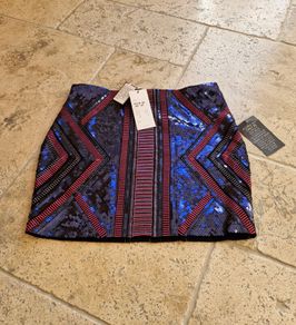Mini sequin skirt