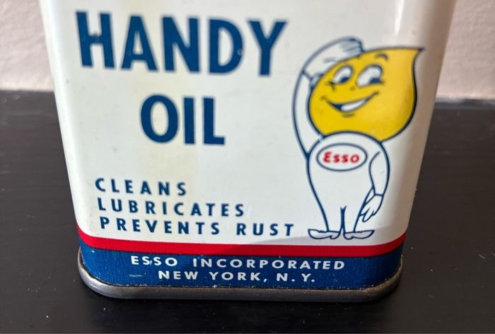 Vintage Esso Handy Oil Can - Full - Never Opened