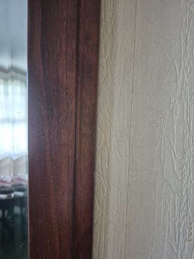 Dark Wood Mirror