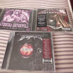 3 - Metal Cd's.