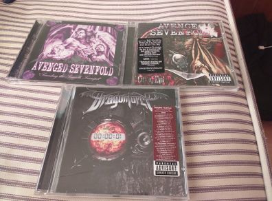 3 - Metal Cd's.