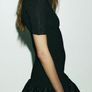 F & M ladies knee length fitted dress, with flared skirt, Size M Image 6
