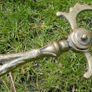 Antique Solid Brass Fireplace Set Image 9
