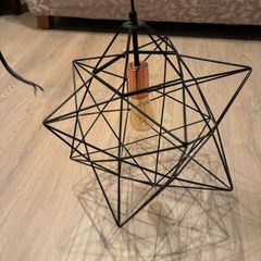 Two Filament Bulb Ceiling Lights