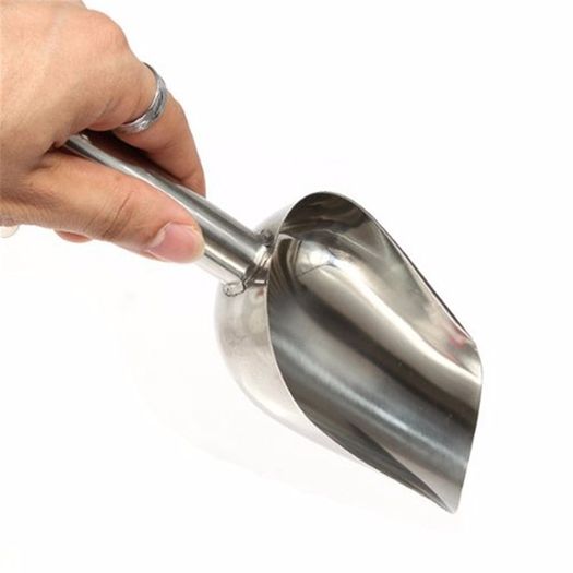 Lot of 2 High quality stainless steel scoop 8 inches perfect for candy carts party buffet LOT of 2