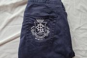Ralph Lauren cotton jeans size 28/32 zip fly navy in excellent condition