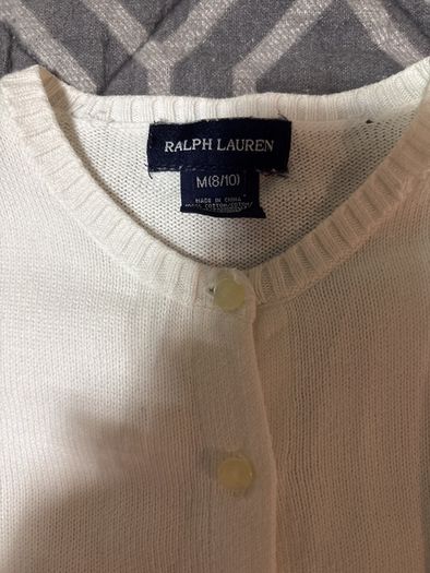 ralph lauren cardigan  children size 8-10