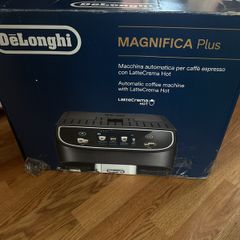 DeLonghi Magnifica Plus Bean To Cup Automatic Coffee Machine - Black