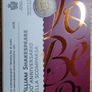 San Marino 2 Euro Brilliant Uncirculated Coin 2016 - Shakespeare Image 2