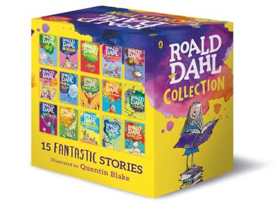 Roald Dahl 15 Book Box Set Collection AS NEW