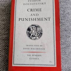 Crime and Punishment 1957 by Fyodor Dostoevsky Penguin Classics in overall good condition see photos FREE STANDARD POSTAGE INCLUDED