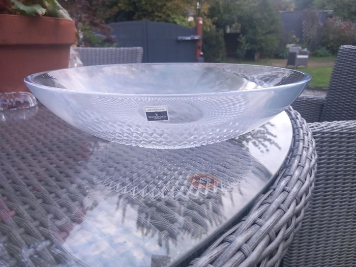 Waterford Crystal v rare John Rocha centrepiece 13.5 inch Lume bowl, no damage, D18