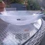 Waterford Crystal v rare John Rocha centrepiece 13.5 inch Lume bowl, no damage, D18 Image 2