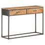 Console Table 110x35x75 cm Solid Acacia Wood Image 8