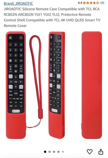 Silicon cover for remote