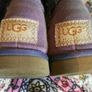 genuine purple knit ugg boots Image 7