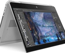 HP ZBook Studio X360 G5 Workstation Gaming Laptop 4K UHD 32GB RAM 500GB NVMe 2-in-1 Touchscreen i7-8850H 8 Cores Nvidia Quadro P2000 4GB Win 11 Pro