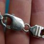 Vintage Sterling Silver 925 thick Chain and thick Bracelet heavy 59.1g Image 7